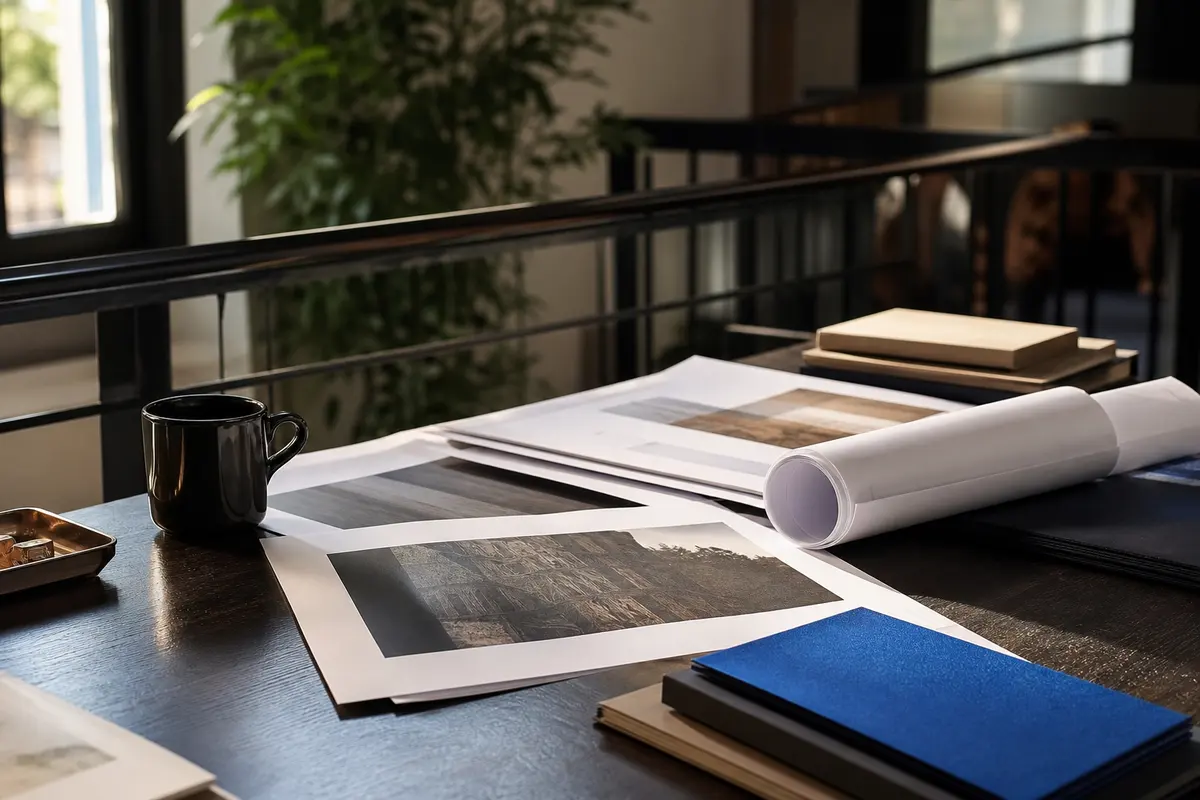 Editorial marketing planning scene for Boaz, Alabama