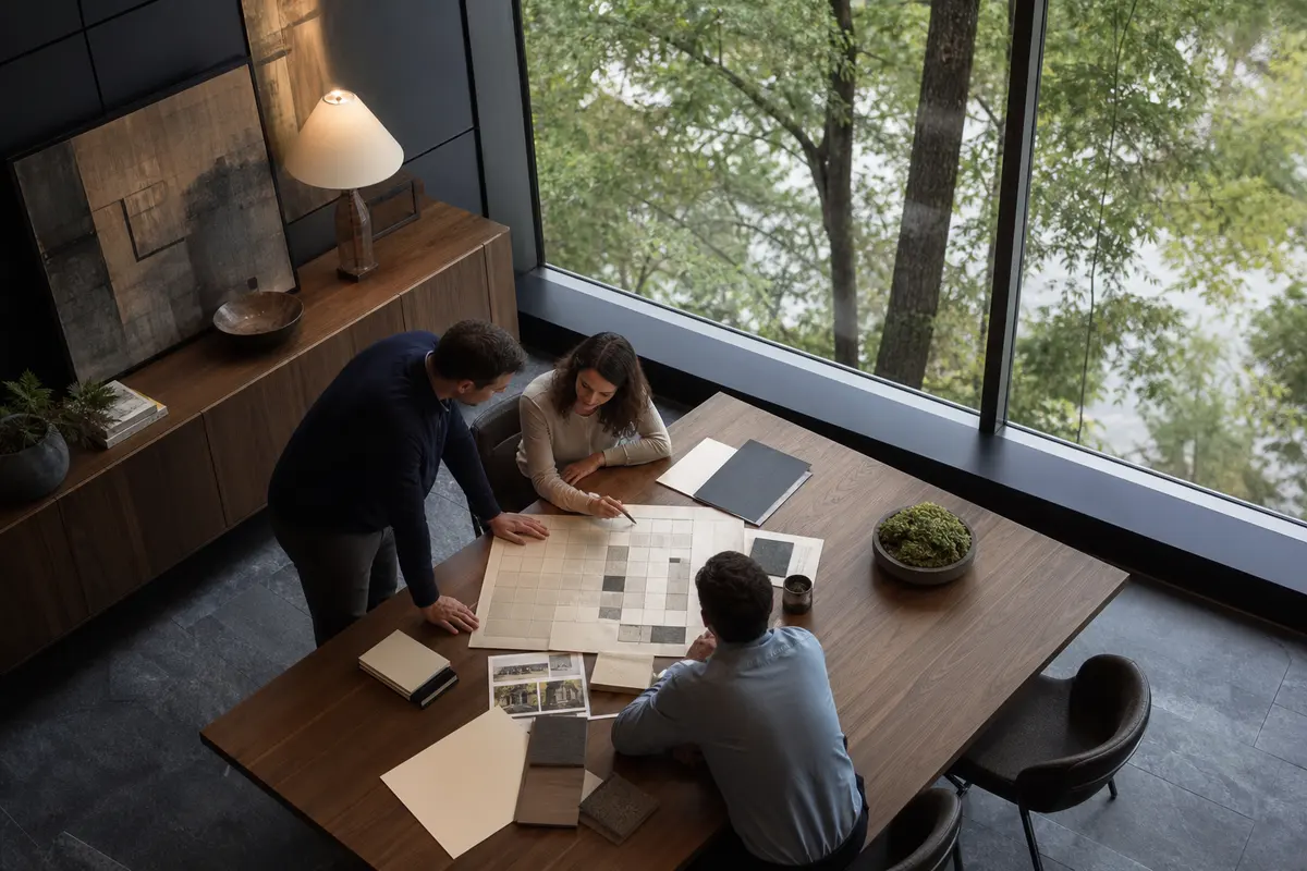 Editorial marketing planning scene for Calera, Alabama