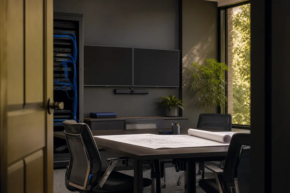 Editorial platform planning scene for Dedicated Hosting in Center Point, Alabama