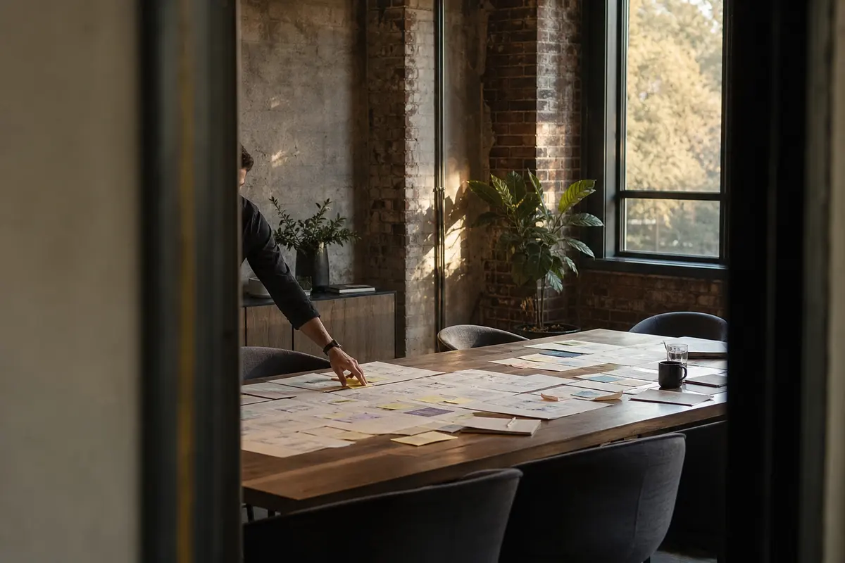 Editorial marketing planning scene for Local Service Ads in Decatur, Alabama