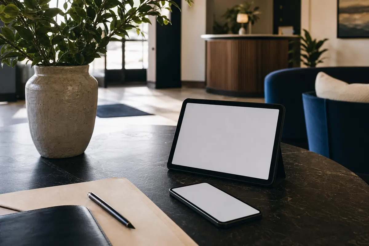 Editorial intake planning scene for AI Answering in Helena, Alabama