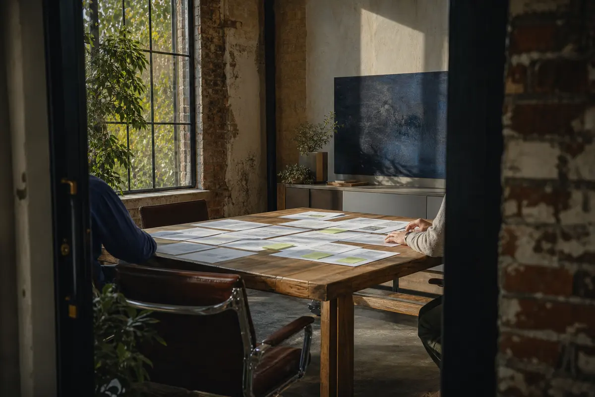 Editorial marketing planning scene for Lincoln, Alabama