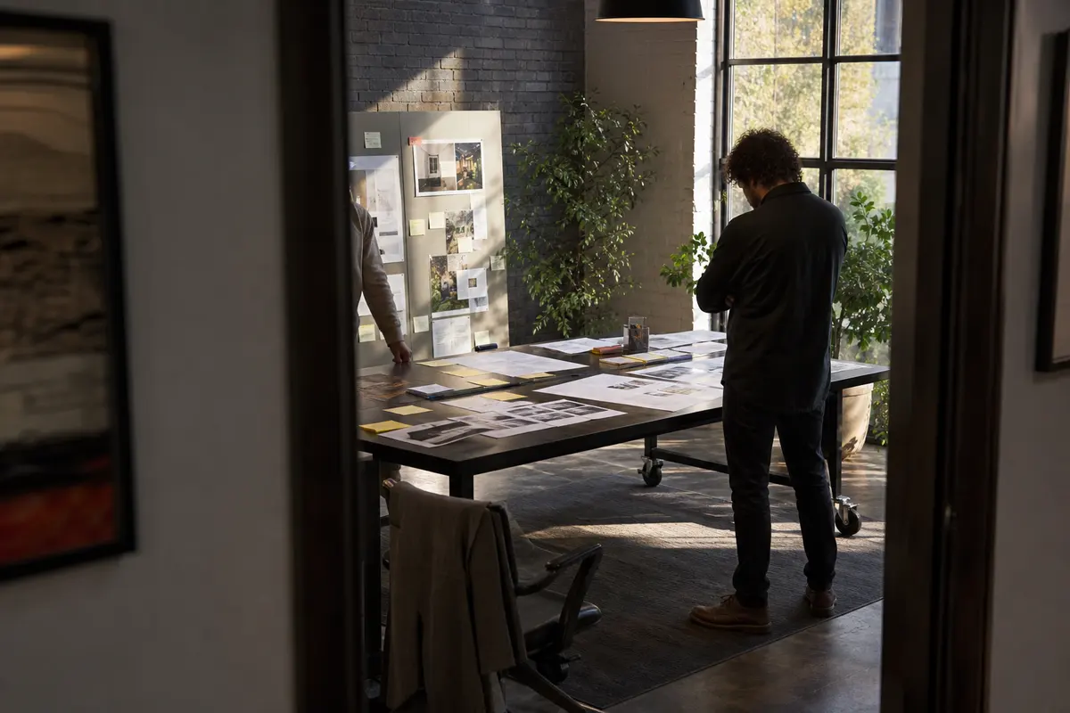 Editorial marketing planning scene for Legal News in Meridianville, Alabama