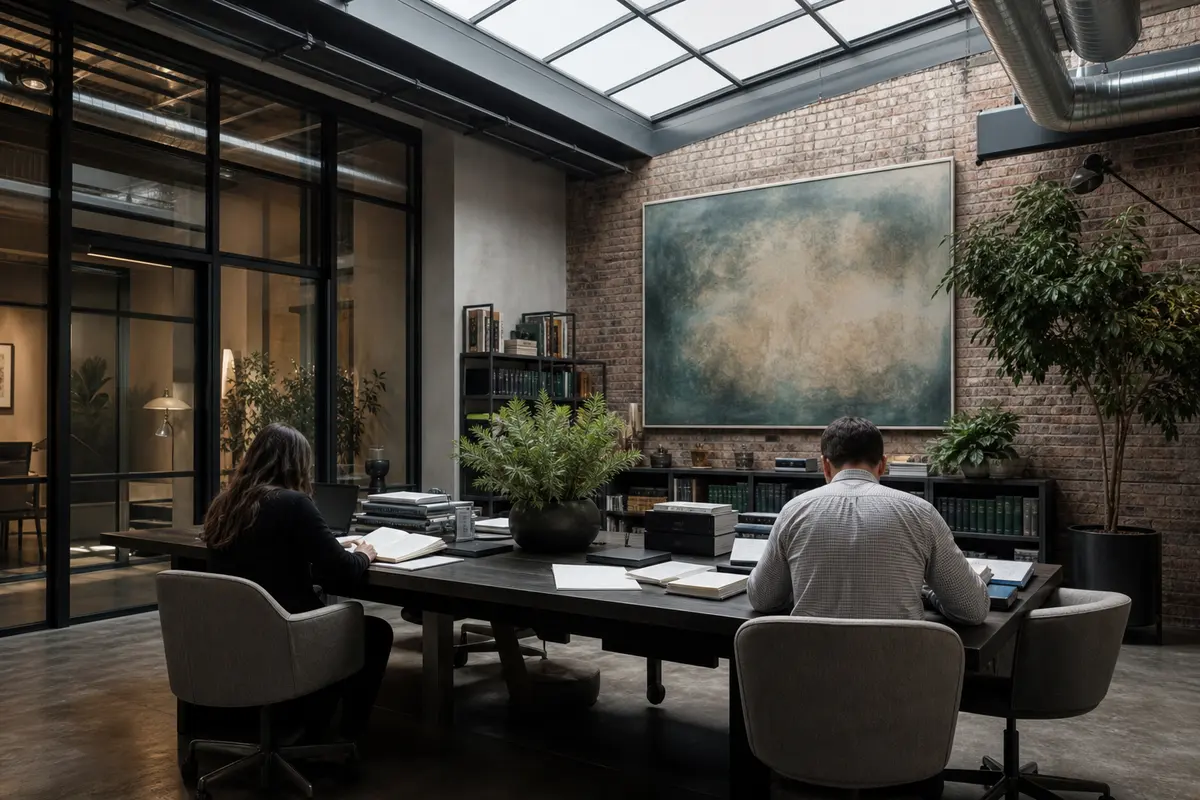 Editorial marketing planning scene for Midfield, Alabama