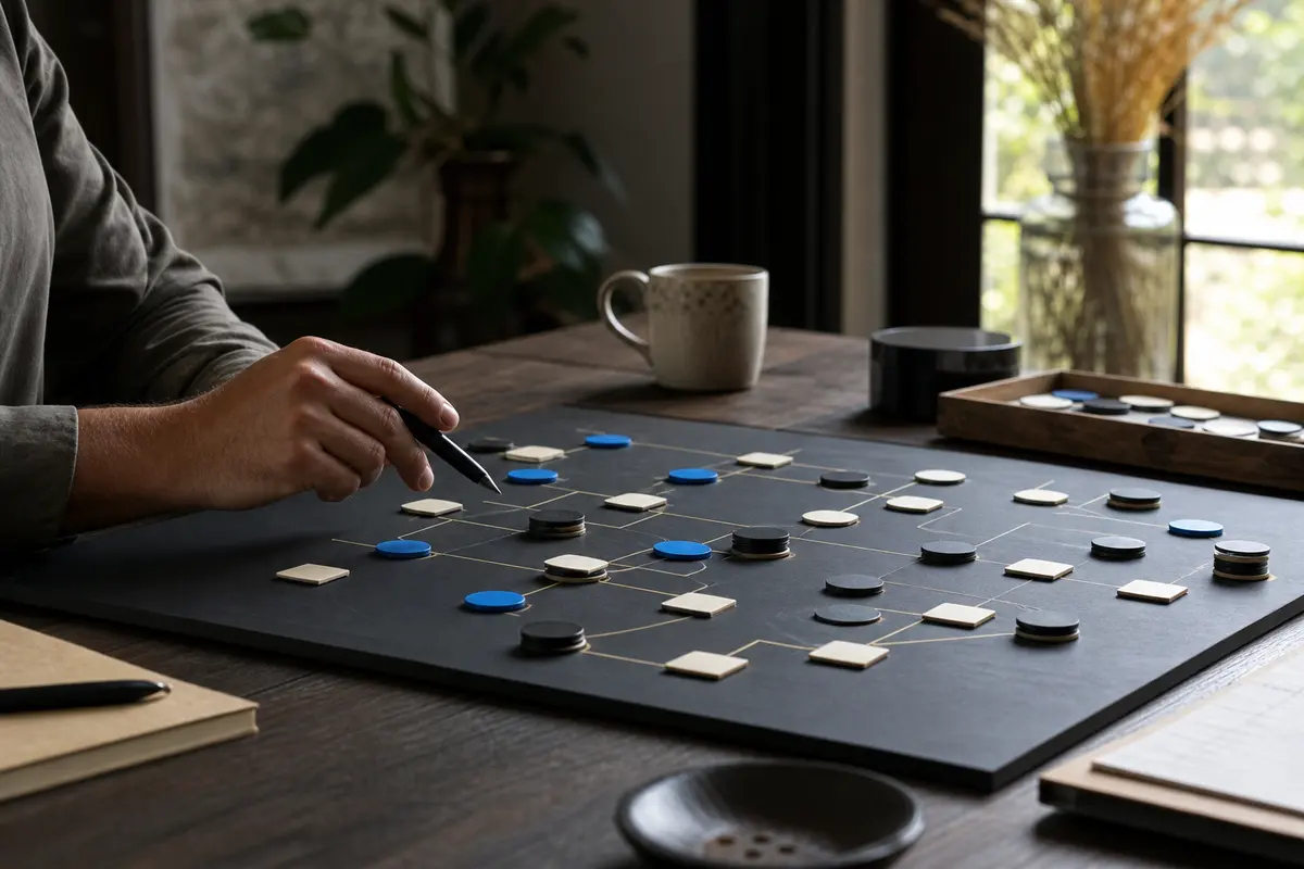 Editorial platform planning scene for Custom Software in Oxford, Alabama