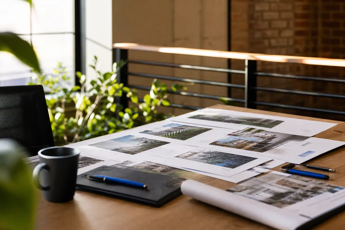 Editorial marketing planning scene for Smiths Station, Alabama