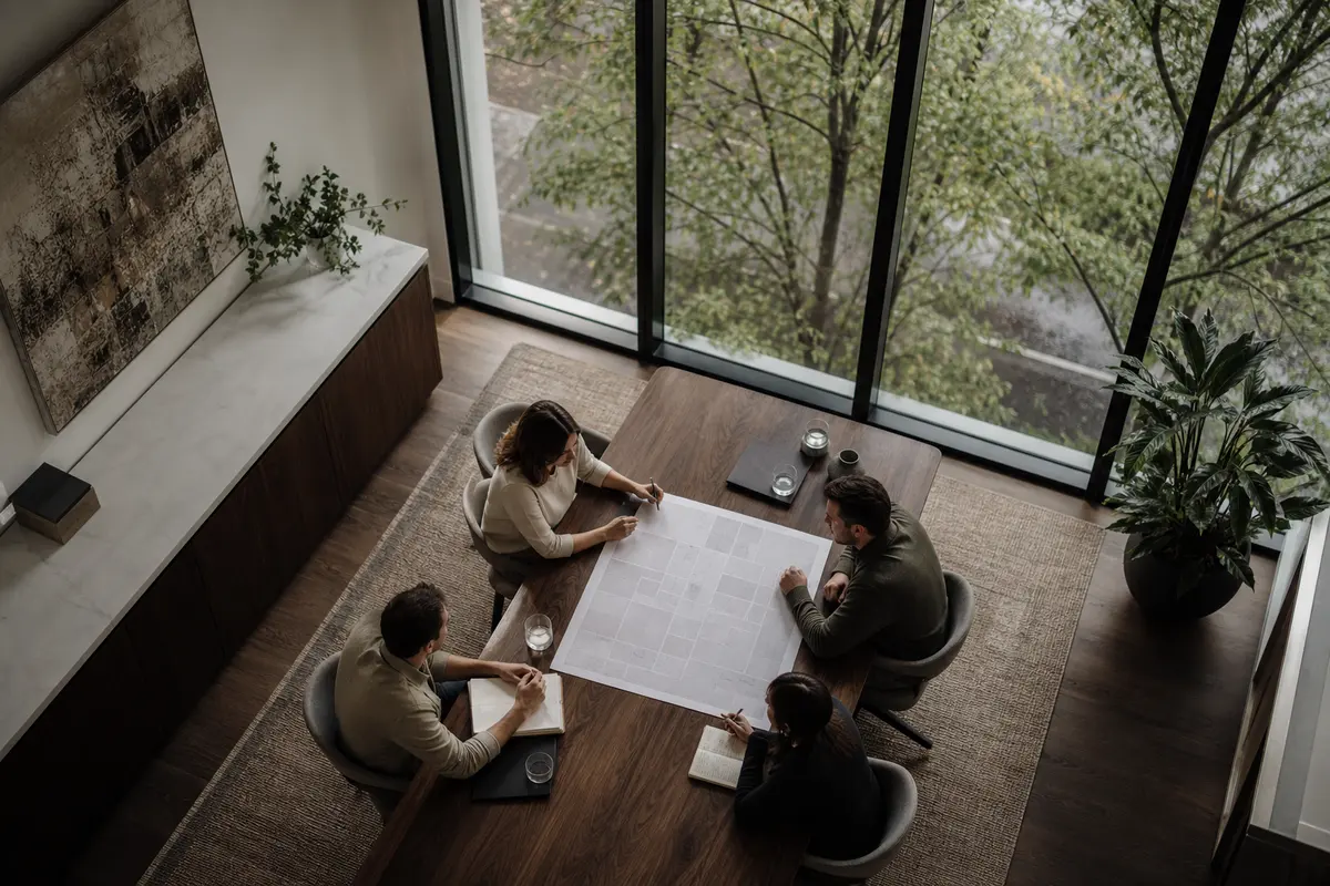 Editorial marketing planning scene for Legal News in Springville, Alabama