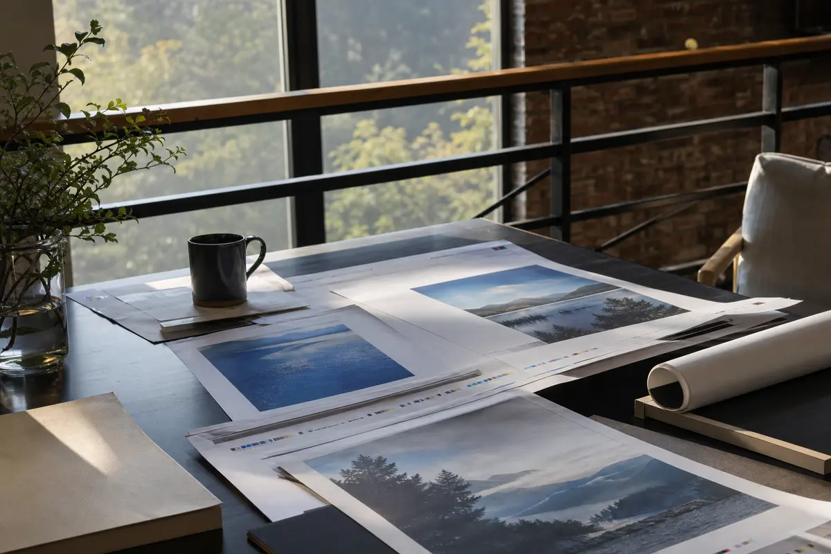 Editorial marketing planning scene for Sitka, Alaska