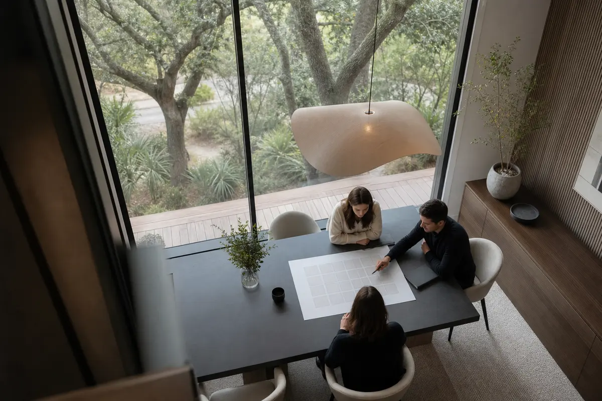 Editorial marketing planning scene for Programmatic SEO in Citrus Park, Arizona