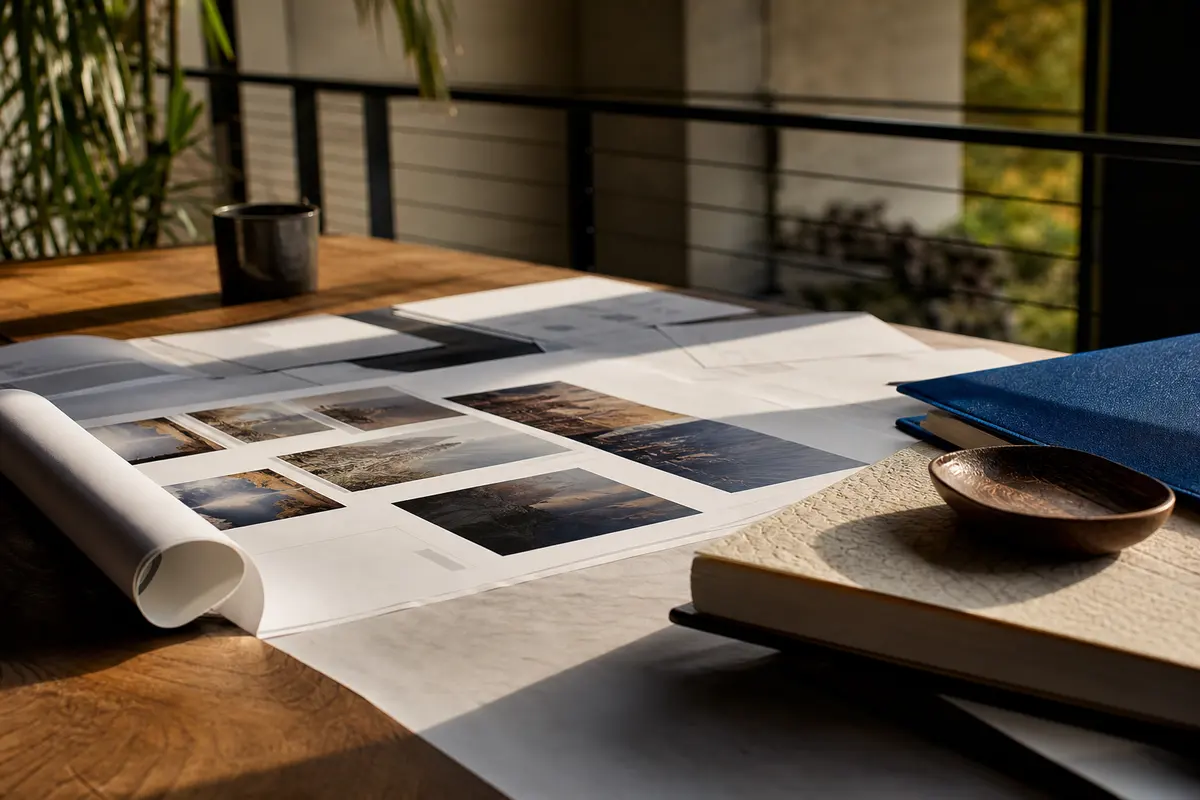 Editorial marketing planning scene for AI SEO in Maricopa, Arizona