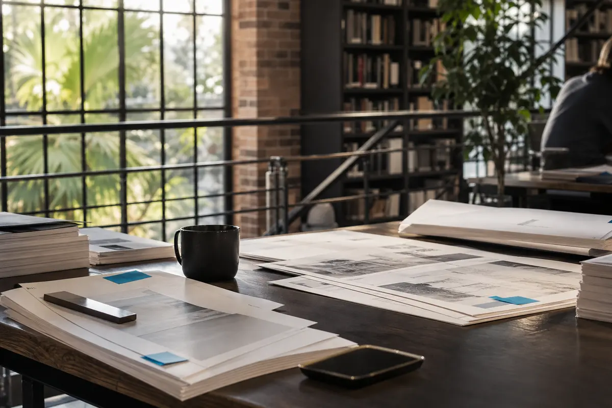 Editorial marketing planning scene for Rincon Valley, Arizona