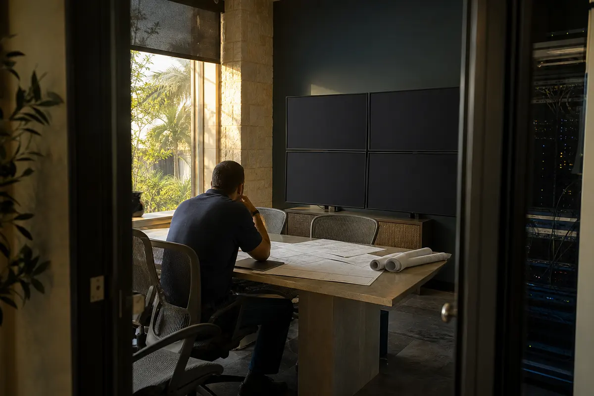 Editorial platform planning scene for ROI Dashboard in Sahuarita, Arizona