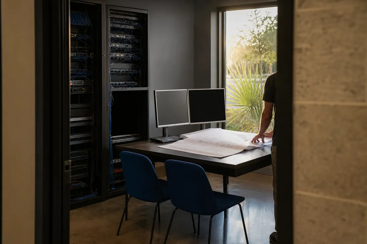 Editorial platform planning scene for Dedicated Hosting in Youngtown, Arizona