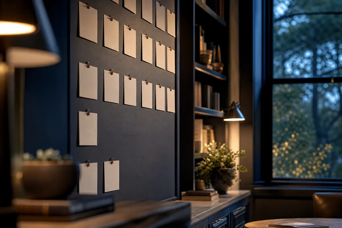 Editorial marketing planning scene for AI SEO in Camden, Arkansas