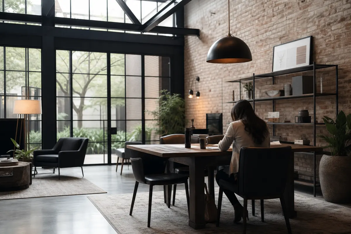 Editorial marketing planning scene for El Dorado, Arkansas