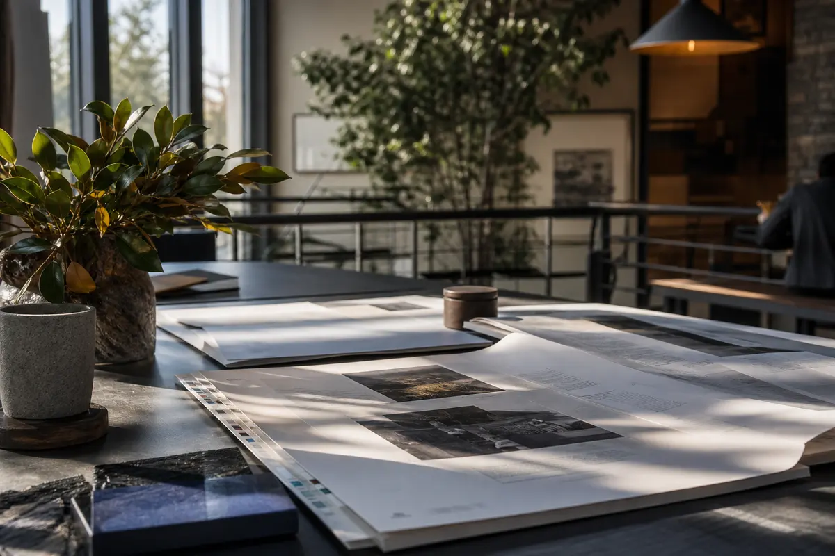 Editorial marketing planning scene for Heber Springs, Arkansas