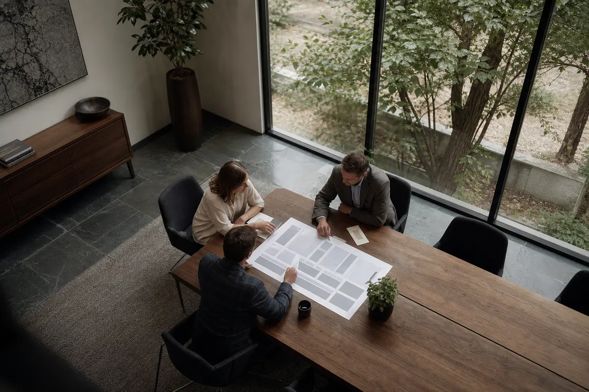 Editorial marketing planning scene for Legal News in Hot Springs, Arkansas