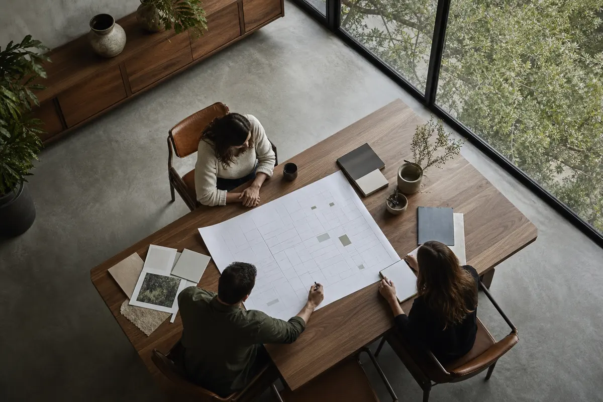 Editorial marketing planning scene for Legal News in Lowell, Arkansas