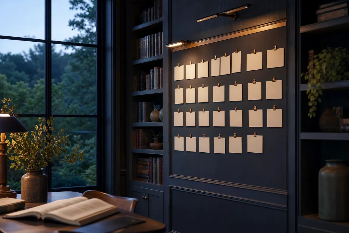 Editorial marketing planning scene for Magnolia, Arkansas