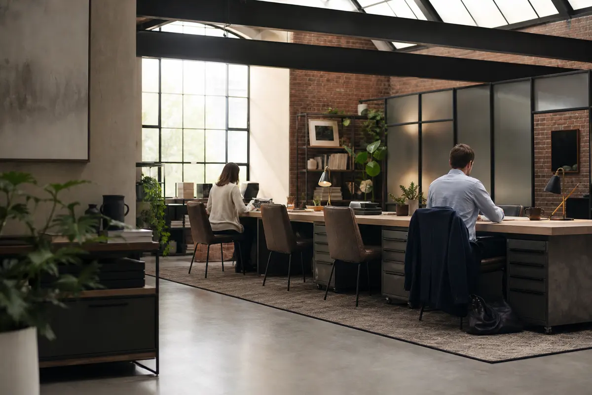 Editorial marketing planning scene for AI SEO in Searcy, Arkansas