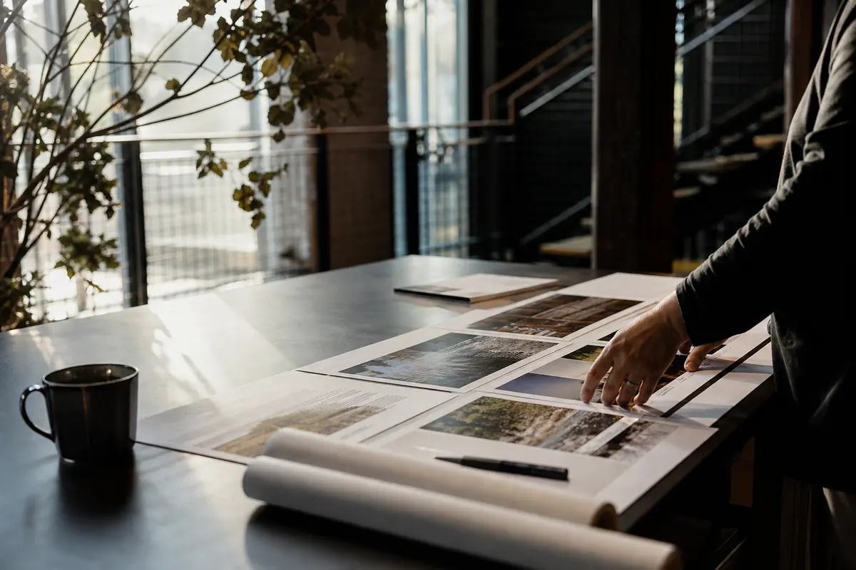 Editorial marketing planning scene for Local Service Ads in Siloam Springs, Arkansas