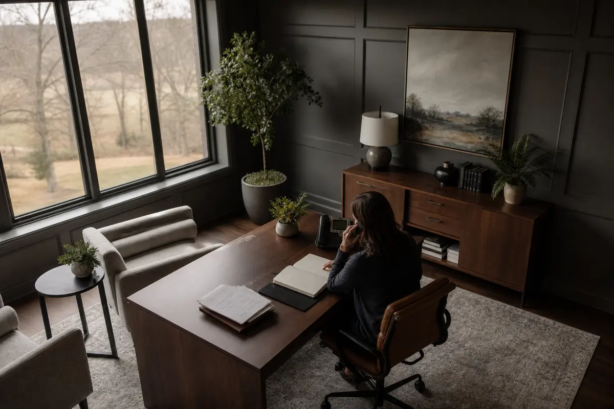 Editorial intake planning scene for Video Intake in Stuttgart, Arkansas