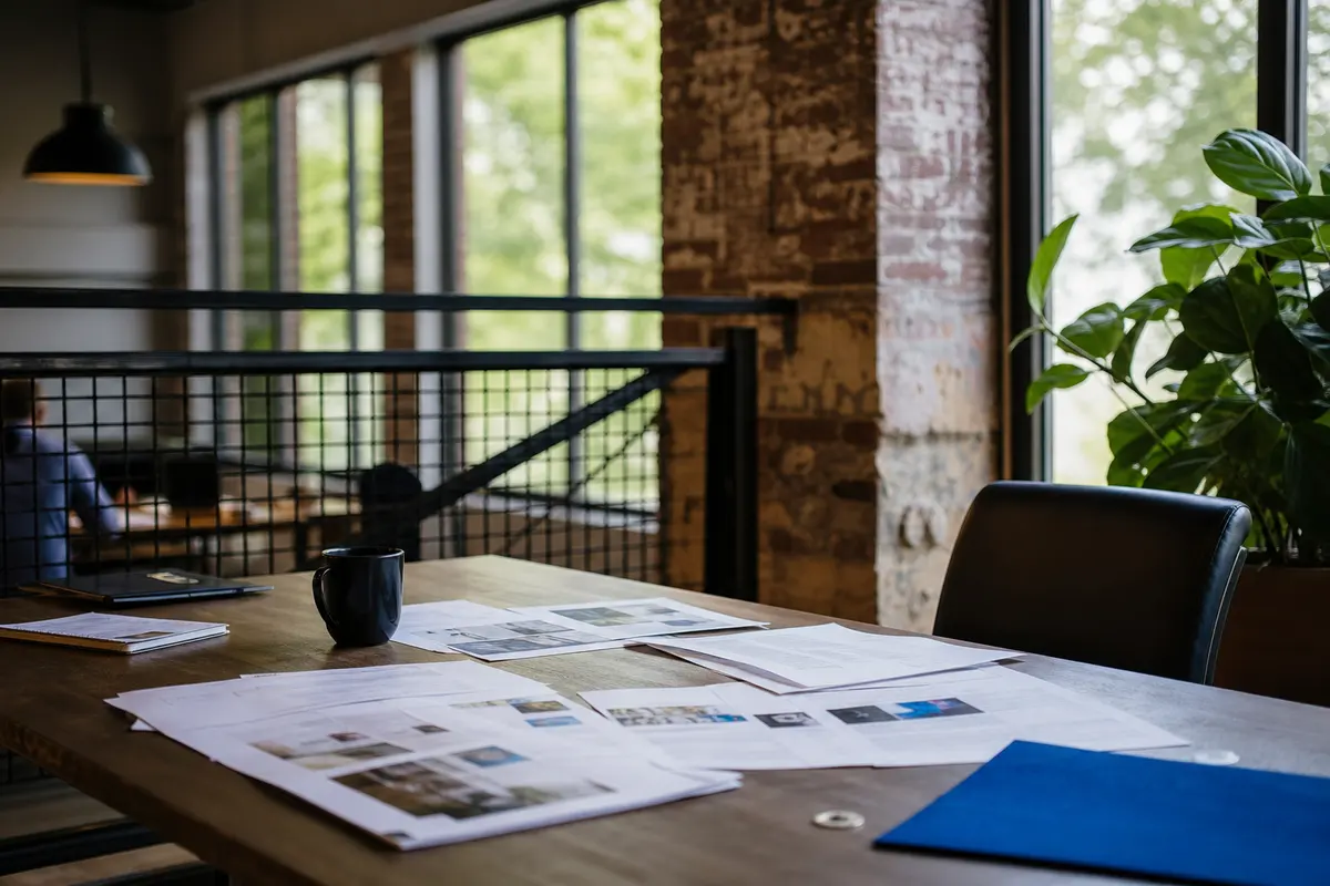 Editorial marketing planning scene for Trumann, Arkansas