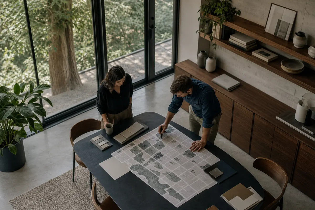 Editorial marketing planning scene for Ward, Arkansas