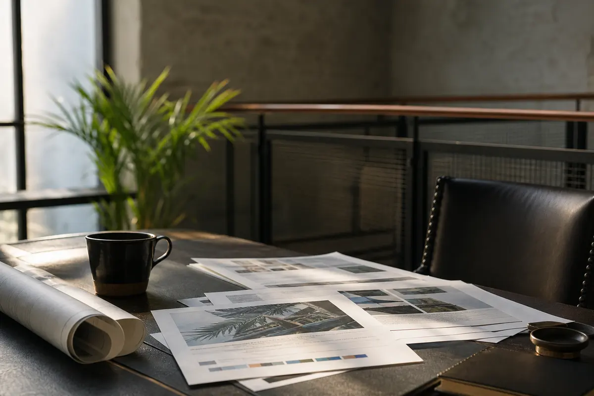 Editorial marketing planning scene for Legal News in American Canyon, California