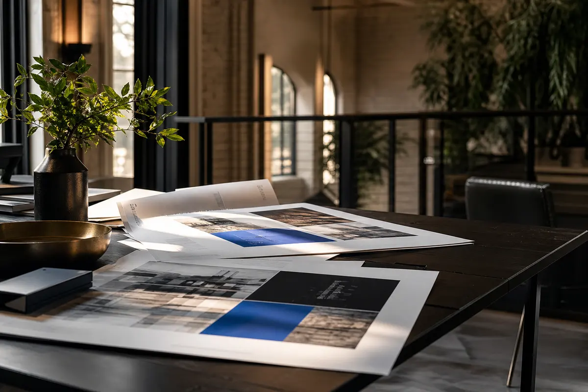 Editorial marketing planning scene for Legal News in Atherton, California