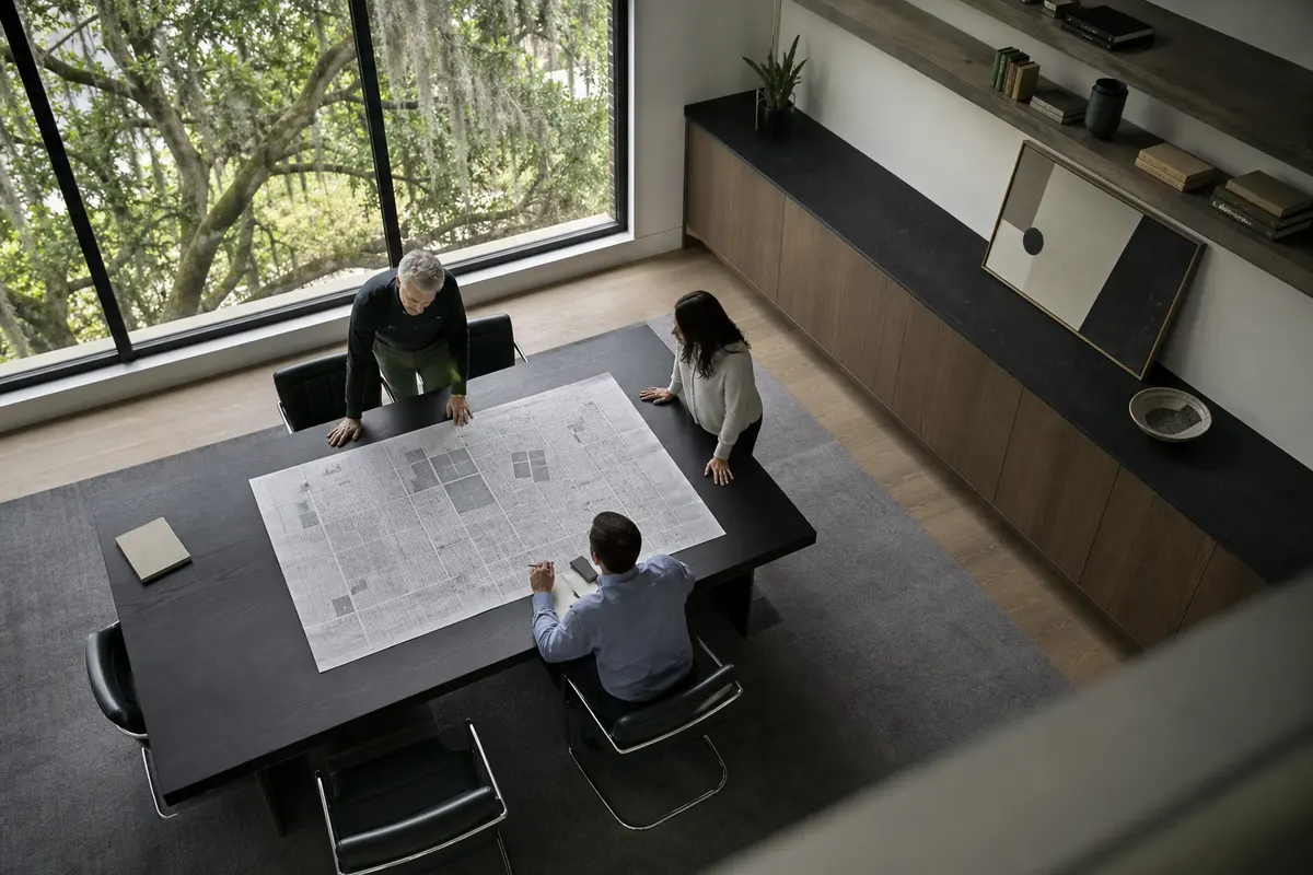 Editorial marketing planning scene for Legal News in August, California