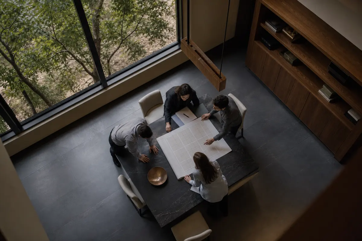 Editorial marketing planning scene for Beaumont, California