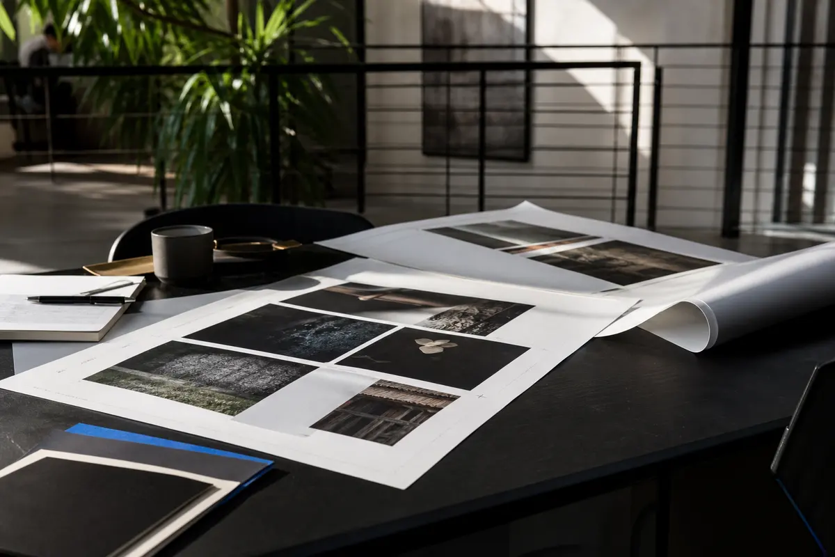 Editorial marketing planning scene for Bell Gardens, California