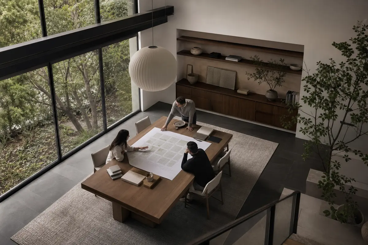Editorial marketing planning scene for Reputation & Reviews in Beverly Hills, California