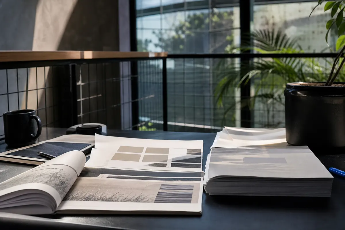 Editorial marketing planning scene for Legal News in Bonita, California