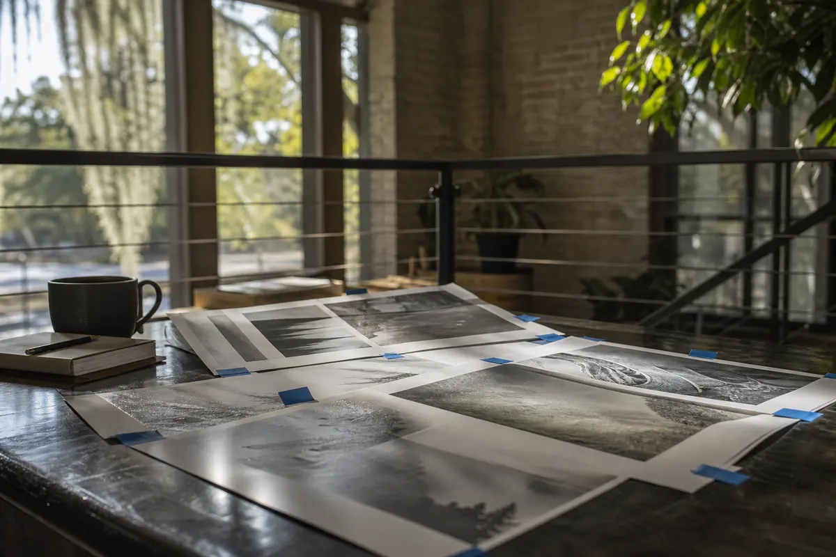 Editorial marketing planning scene for Legal News in Cameron Park, California