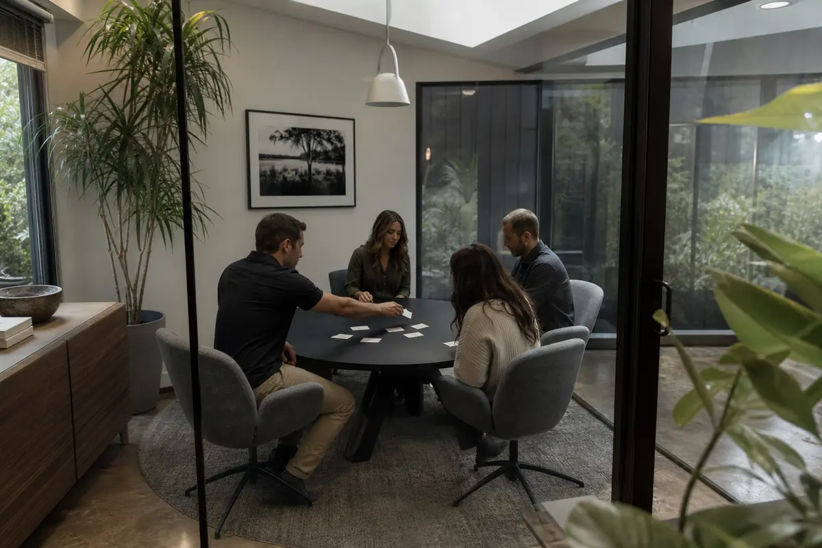 Editorial intake planning scene for Lead Attribution in Casa de Oro-Mount Helix, California