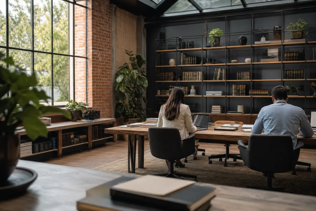 Editorial marketing planning scene for Reputation & Reviews in Cerritos, California