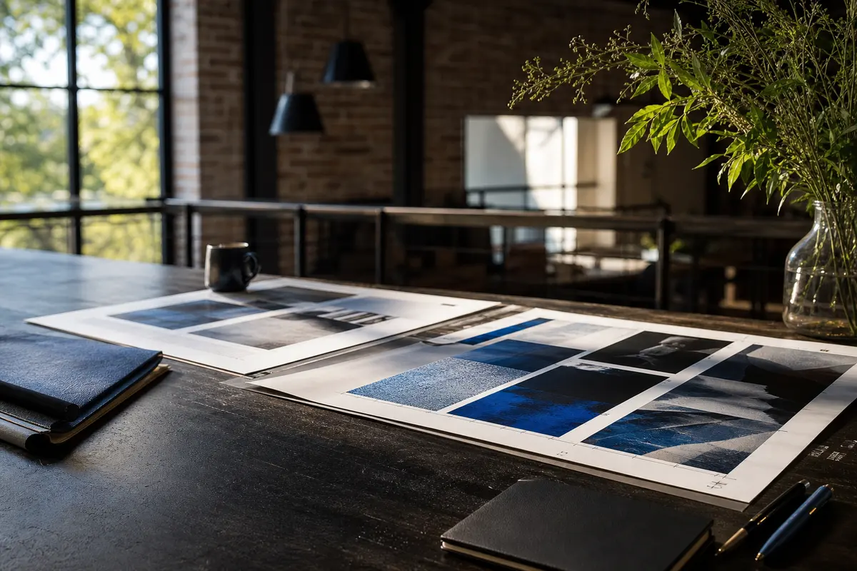Editorial marketing planning scene for Reputation & Reviews in Cherryland, California
