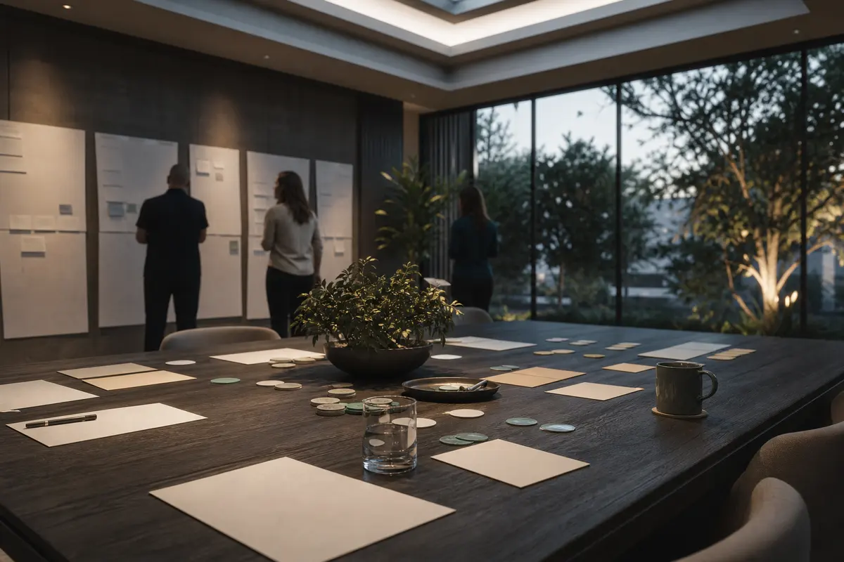 Editorial platform planning scene for Custom Software in Cherryland, California