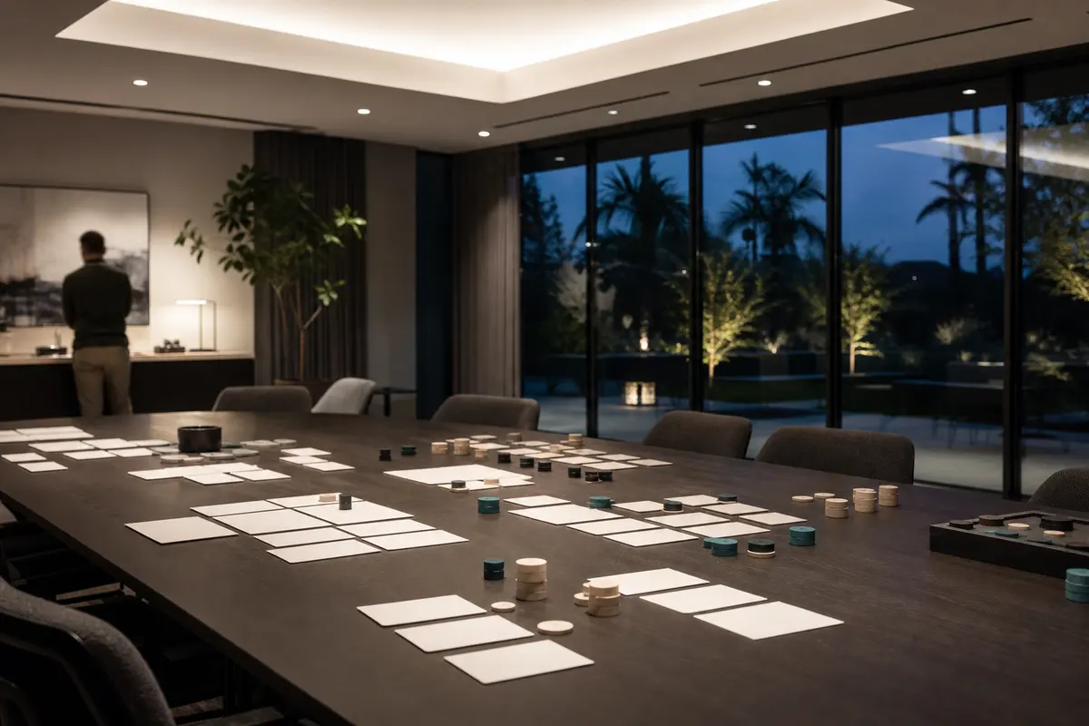 Editorial platform planning scene for ROI Dashboard in Chula Vista, California