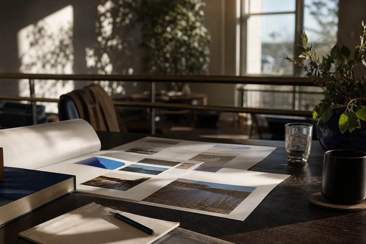 Editorial marketing planning scene for Legal News in Clearlake, California