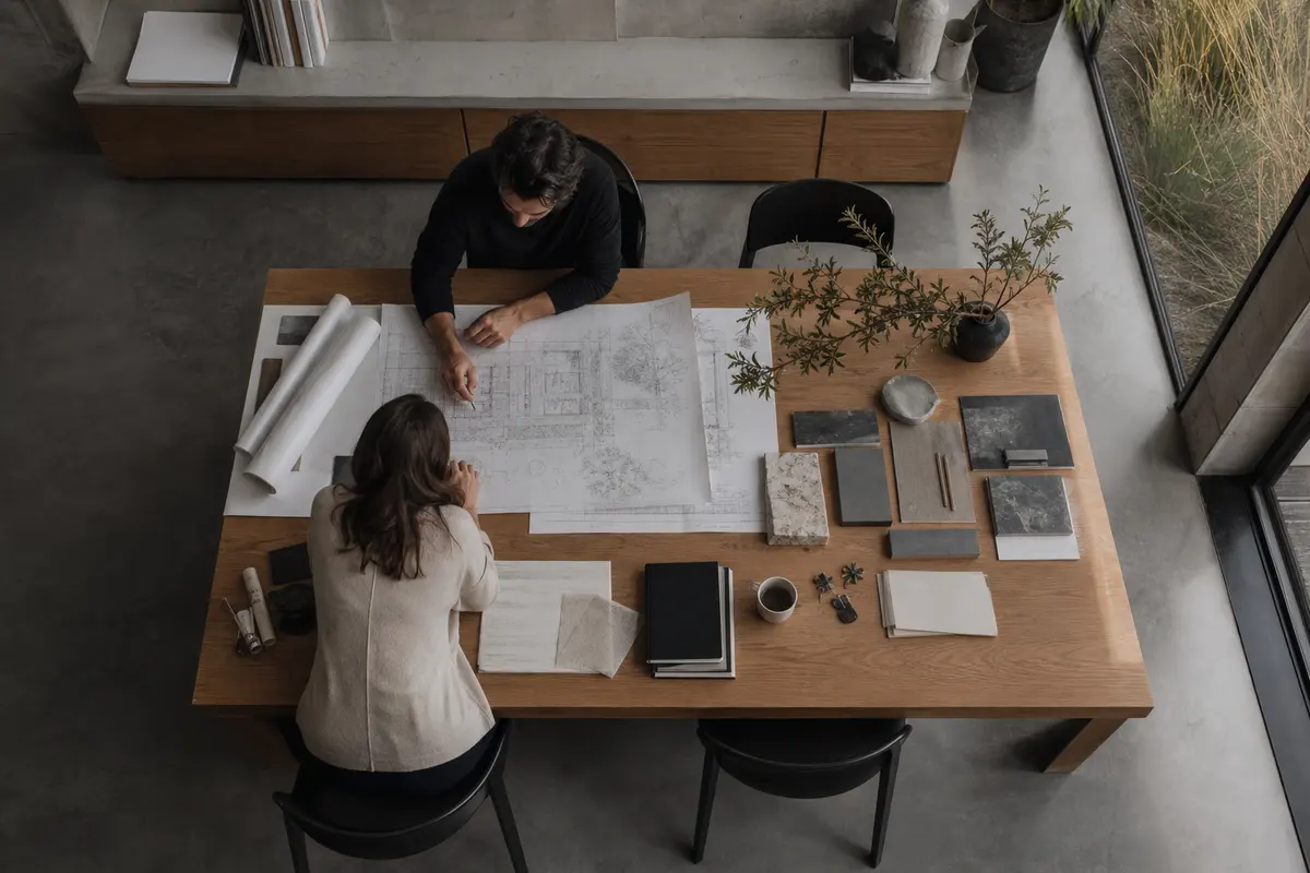 Editorial platform planning scene for Custom Software in Cupertino, California