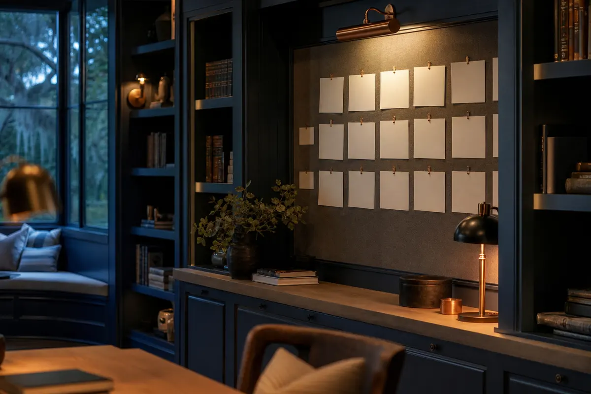 Editorial marketing planning scene for Dana Point, California