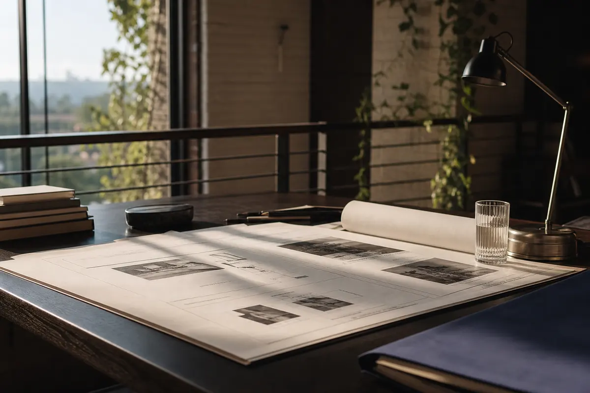Editorial marketing planning scene for Danville, California