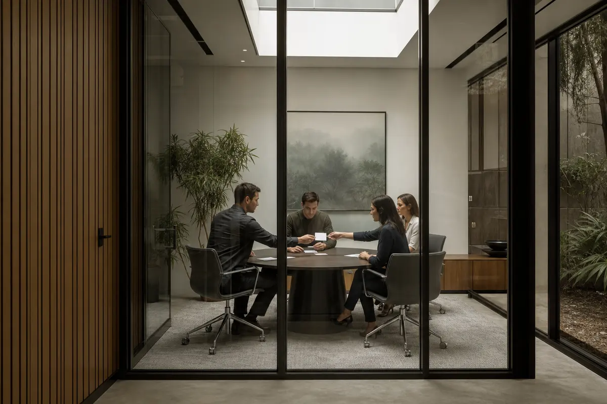 Editorial intake planning scene for Lead Attribution in Durham, California