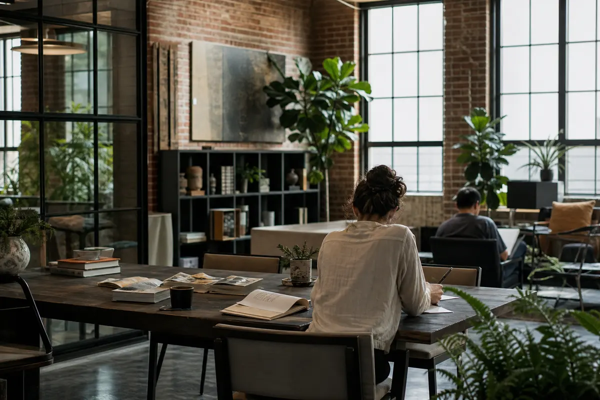 Editorial marketing planning scene for Legal News in East San Gabriel, California