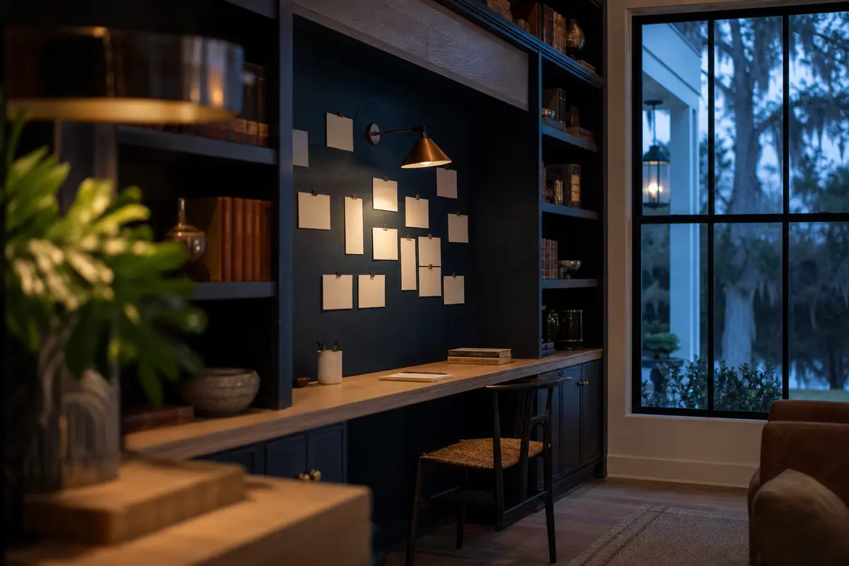Editorial marketing planning scene for El Cerrito, California