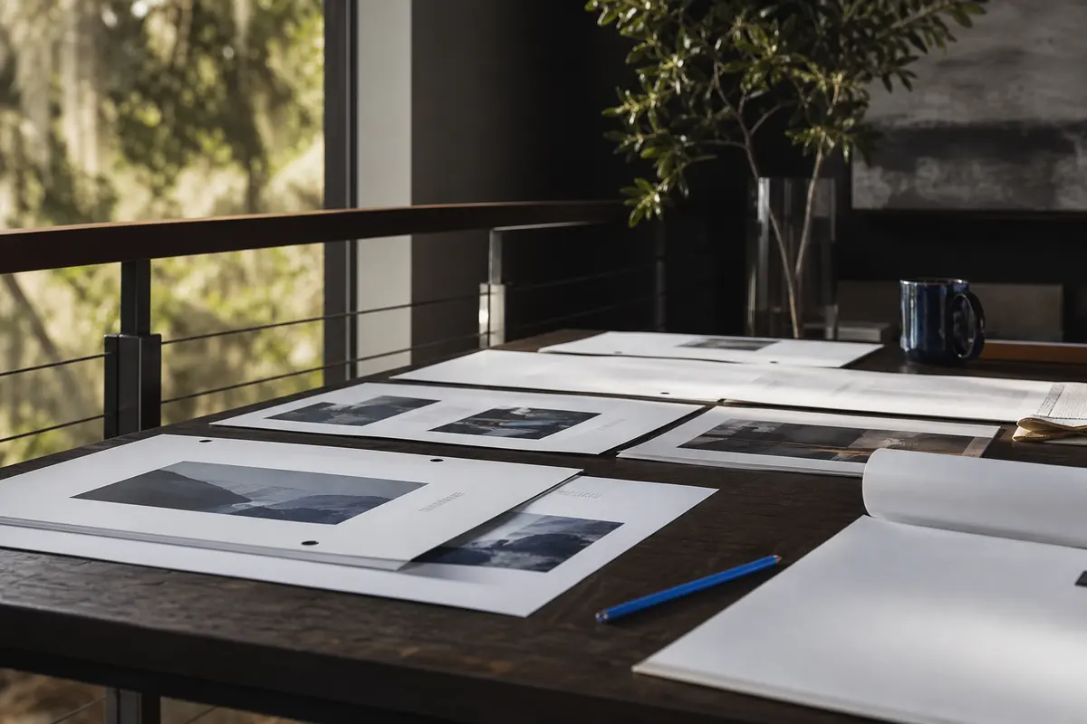 Editorial marketing planning scene for Reputation & Reviews in El Dorado Hills, California