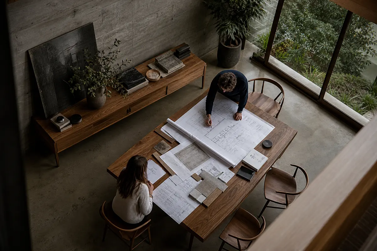 Editorial platform planning scene for Dedicated Hosting in El Granada, California